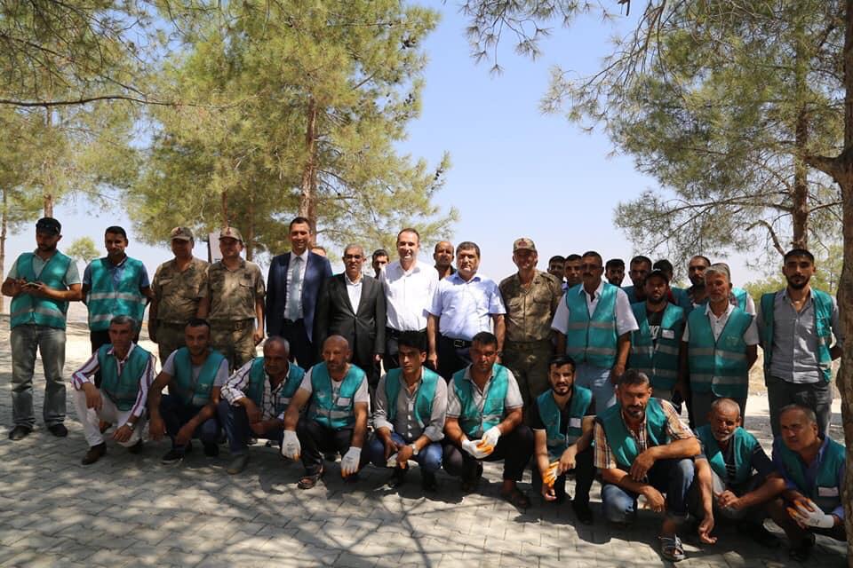 Hükümlüler çevre temizliğine katkida bulundu