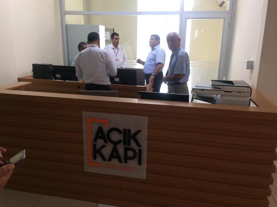Kaymakam şahin, açik kapi bürosunu denetledi