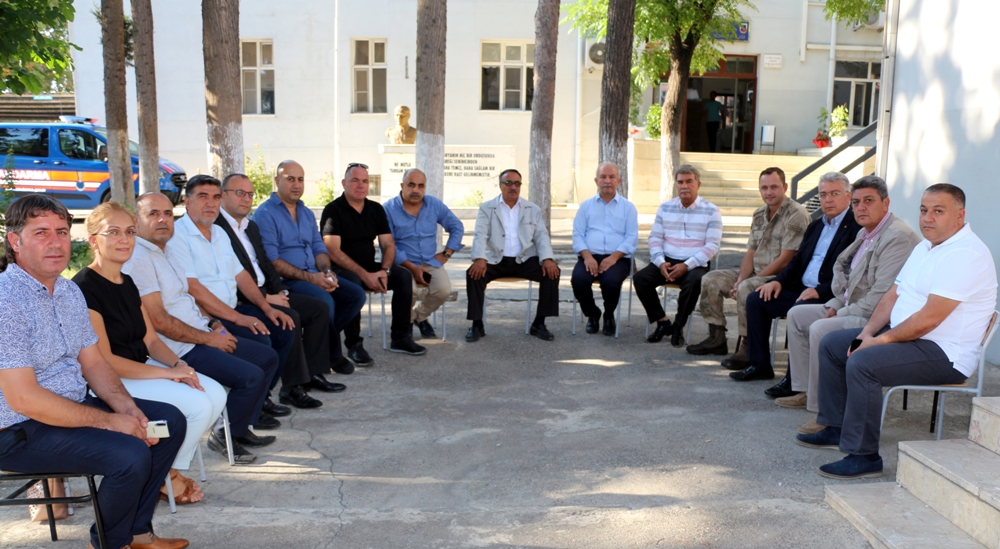 NTO’ dan Jandarma Komutanı Mehmet Diki’ye Ziyaret