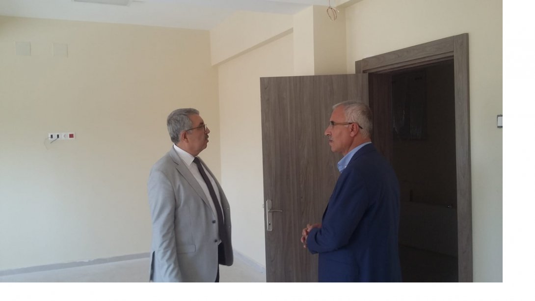 İlçe Milli Eğitim Müdürümüz Cengiz GÜNDEŞ ve Şube Müdürümüz Vehbi ÖZTÜRK Özel Eğitim 