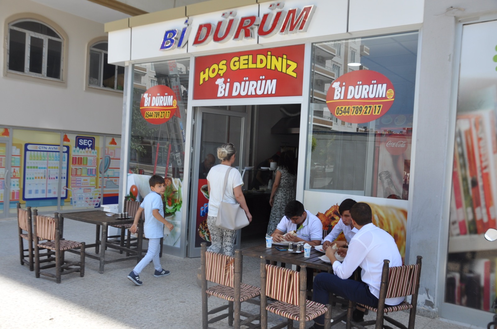 Bi Dürüm Nizipte Hizmete girdi