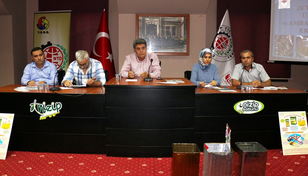 Zeytin ve Zeytinyağı Sektörü Nizip Ticaret Odası’nda Toplandı*