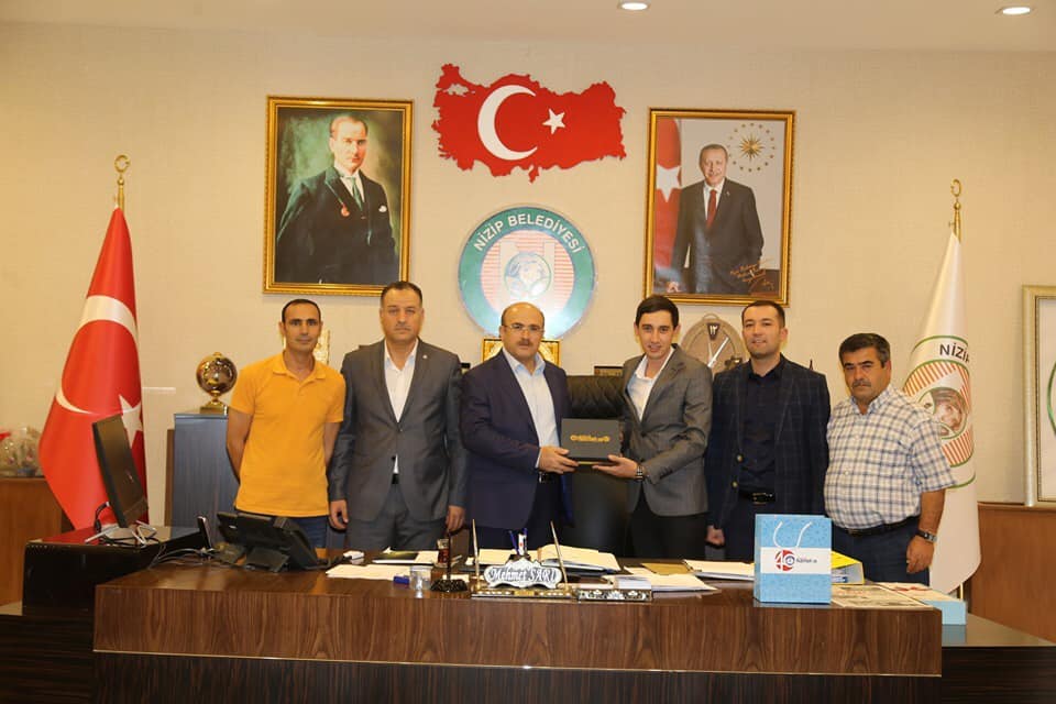 Hizmet-İş Sendikasından Başkan Sarıya ziyaret
