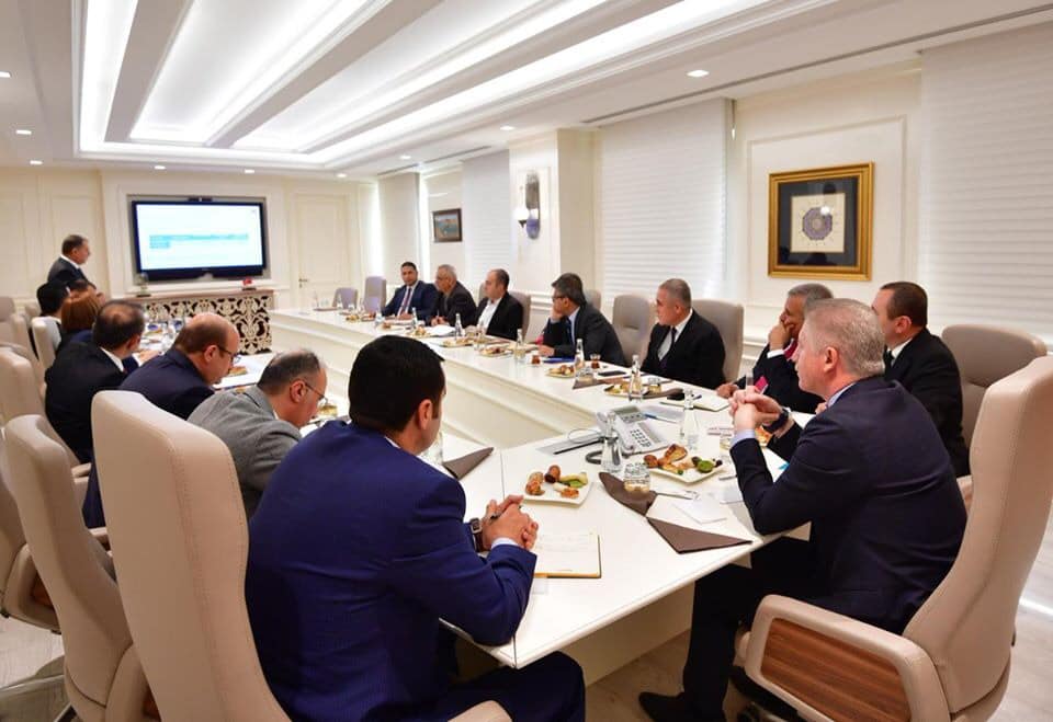 Başkan Sarı, Nizip Çayı Değerlendirme toplantısına katıldı