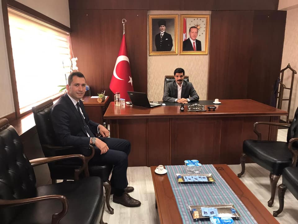 Denetimli Serbestlik Müdürü Küçükten Karkamış ilçesindeki kamu kurumlarına ziyaret