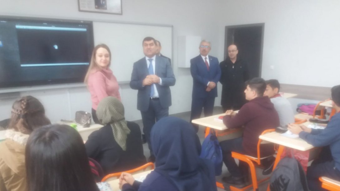 İlçe Kaymakamımız Kemal ŞAHİN ve İlçe Milli Eğitim Müdürümüz Cengiz GÜNDEŞ'ten Nizip 