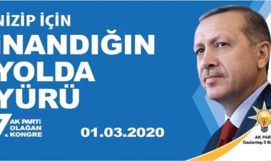 Ak Parti Nizip Teşkilatında Kongre Heyecanı Ak Parti Nizip Teşkilatında Kongre Heyecanı
