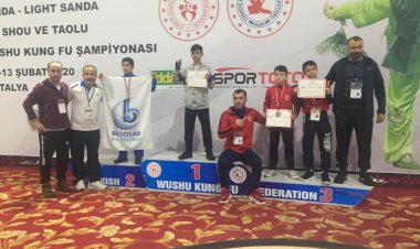 Türkiye Wushu Kungfu Sanda Taolu’da Büyük Başarı