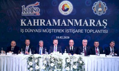 NTO Başkanı Özyurt İş Dünyası Müşterek İstişare Toplantısında NTO Başkanı Özyurt İş Dünyası Müşterek İstişare Toplantısında
