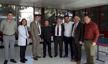 Hastanede Masa Tenisi Turnuvası