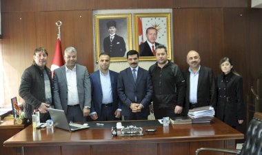 Nizip Gazeteciler Derneği’nden Kaymakam Bağlı’ya Ziyaret Nizip Gazeteciler Derneği’nden Kaymakam Bağlı’ya Ziyaret