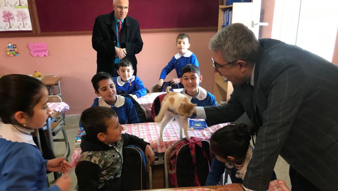 İlçe Milli Eğitim Müdürümüz Cengiz GÜNDEŞ, Şube Müdürlerimiz Vehbi ÖZTÜRK ve Yusuf Cİ
