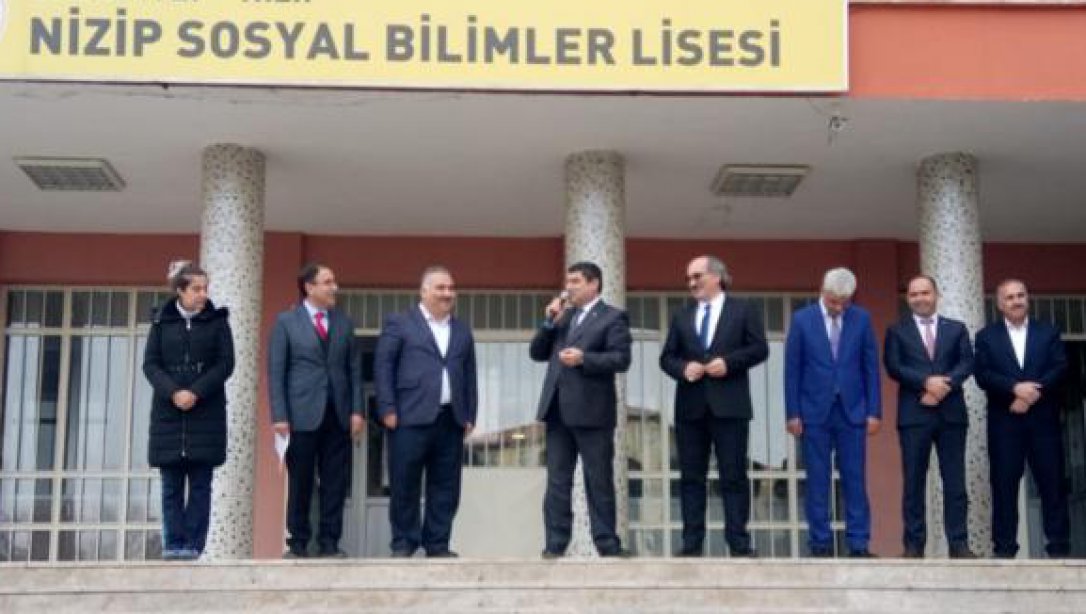 Özel Eğitim ve Rehberlik Hizmetleri Genel Müdürümüz M.Nezir GÜL'den Nizip Sosyal Bili