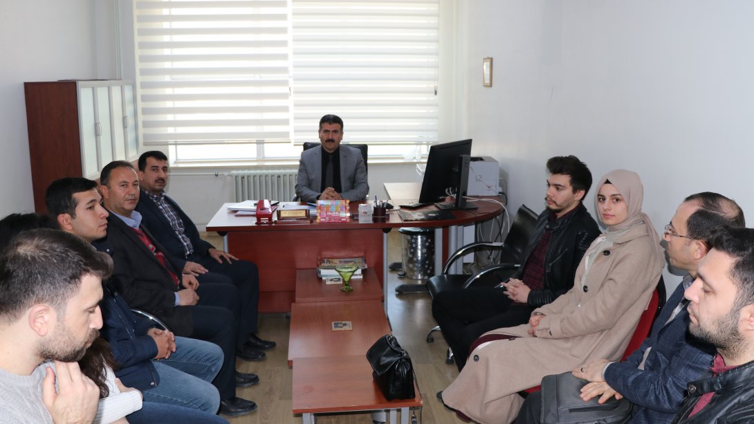 İlçe Milli Eğitim Şube Müdürümüz Halil KENDİRCİ'den Nizip İmam Hatip Ortaokulu'na Ziy