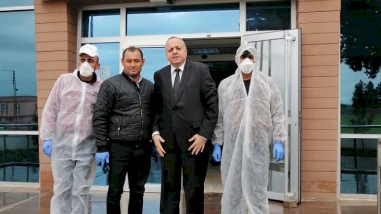 Nizip Sosyal Güvenlik Merkezinde koronavirüs tedbirleri Nizip Sosyal Güvenlik Merkezinde koronavirüs tedbirleri