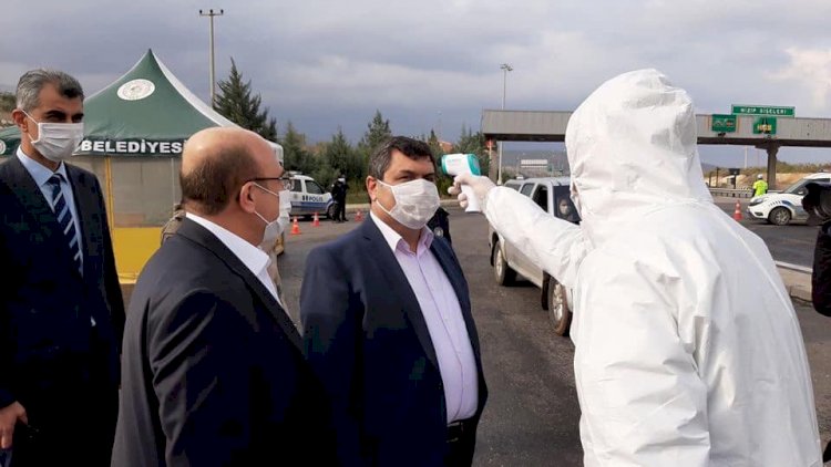 Kaymakam Şahin, Kontrol Noktalarını Denetledi Kaymakam Şahin, Kontrol Noktalarını Denetledi
