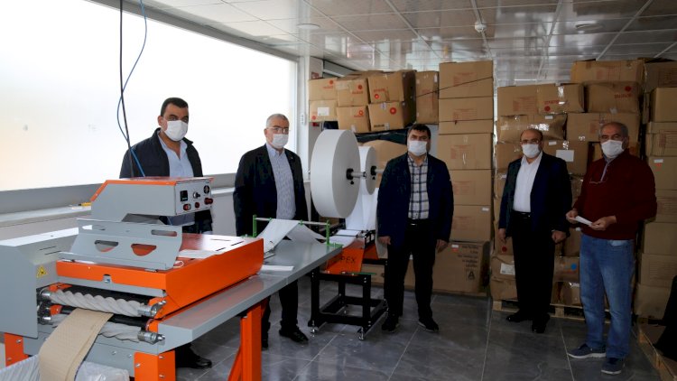 Nizip’te maske üretimi başlıyor Nizip’te maske üretimi başlıyor