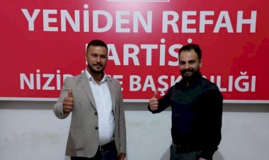 Yeniden refah partisi nizip gençlik kollarinda nöbet degişimi