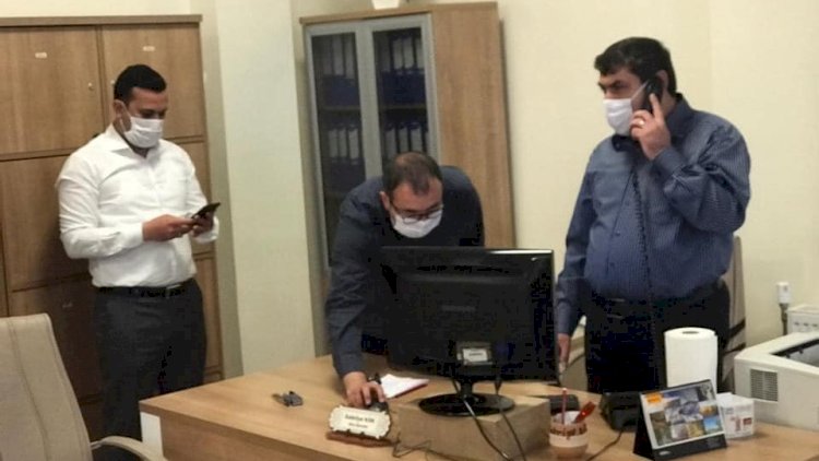 Kaymakam Şahin, Vefa Sosyal Destek Hattına gelen çağrılara cevap verdi