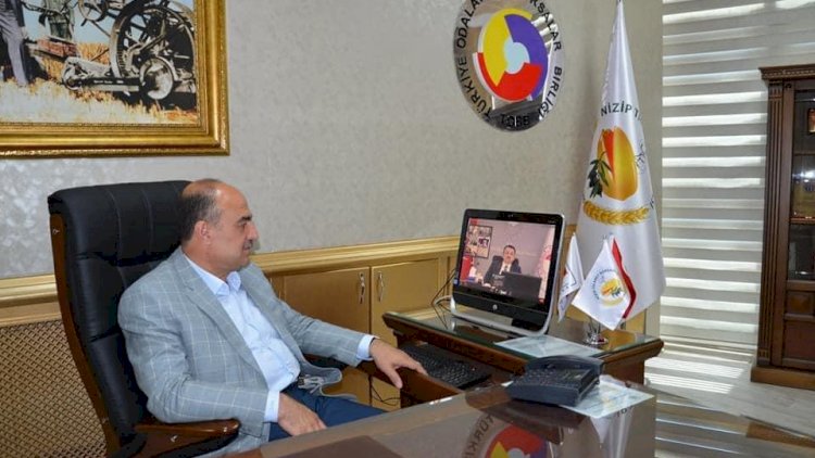 Borsa başkan ibrahim sari, webinar üzerinden gerçekleştirilen istişare toplantisina k Borsa başkan ibrahim sari, webinar üzerinden gerçekleştirilen istişare toplantisina k