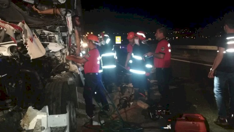 Nizip Otoyolunda Kaza ; 1 Ölü