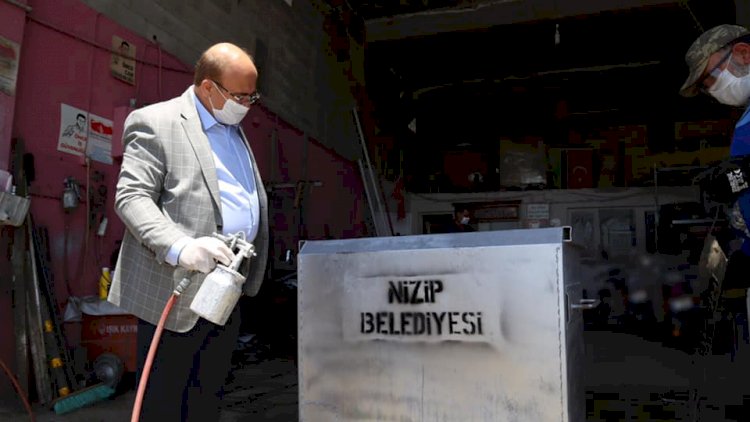 Nizip Belediyesi’nde hiçbir şey çürümeye terk edilmiyor