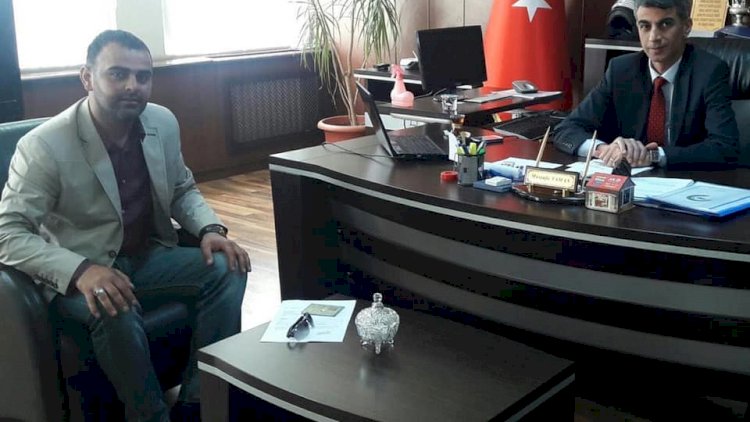 Muhtar Abekir Turan'dan Nizip Emniyet Müdürlüğüne Ziyaret