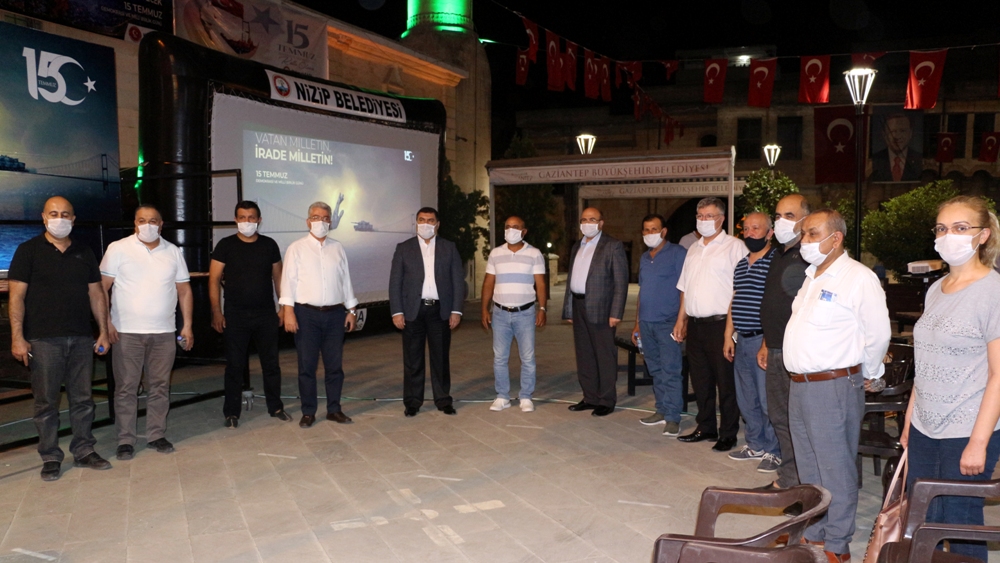 NTO 15 Temmuz Demokrasi ve Milli Birlik Günü Etkinliklerine Katıldı