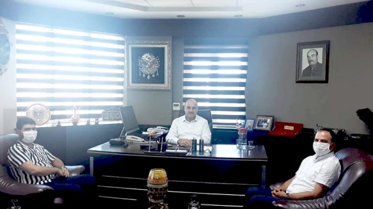 Nizip Ayyıldız Koleji Yöneticilerinden İbrahim Sarı’ya Ziyaret