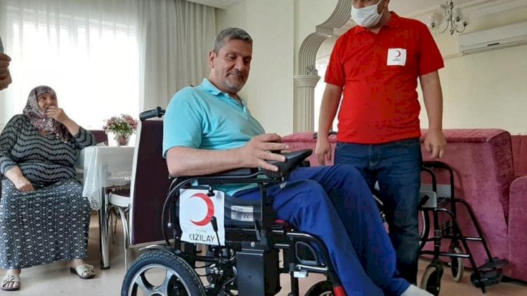 Nizip Kızılay Mahir Teldu?zeni sevindirdi