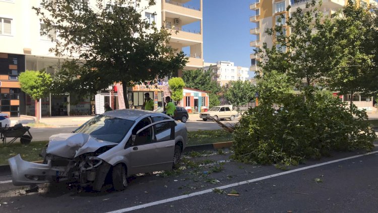Nizip’te Trafik Kazası ; 1 Yaralı Nizip’te Trafik Kazası ; 1 Yaralı