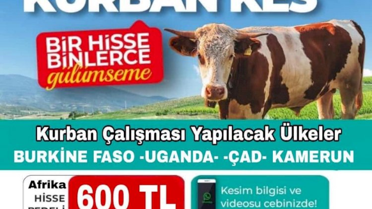 Güneş der’den “niyetimiz kurban olsun” kampanyasi Güneş der’den “niyetimiz kurban olsun” kampanyasi