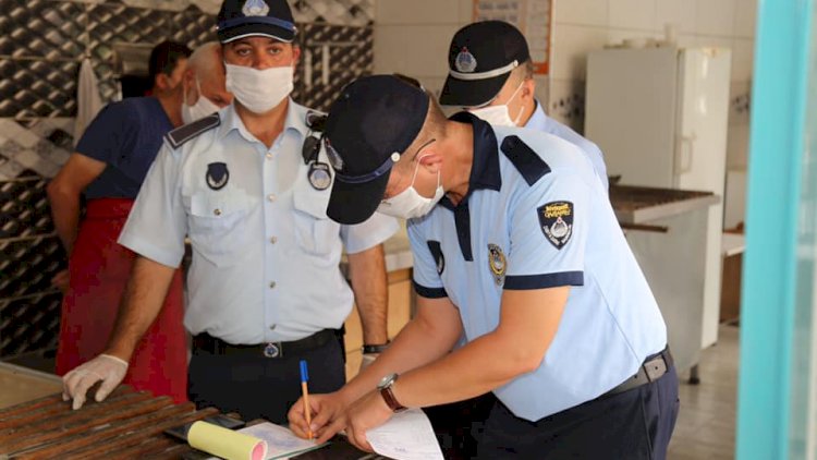 Zabıta ekiplerinden fırın ve kasap denetimi