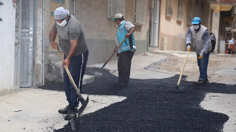 Bakım onarım ve asfalt çalışmaları devam ediyor