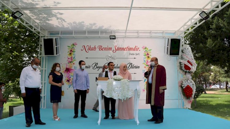 Nizip Belediyesi’nden Kır Nikah Salonu