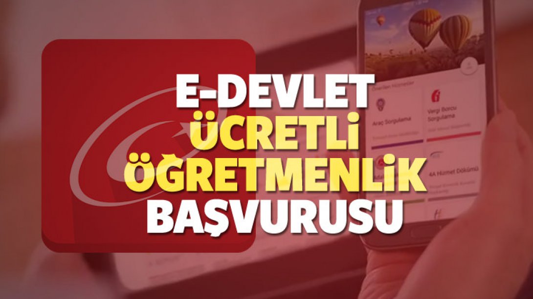 2020-2021 eğitim öğretim yili yili ücretli öğretmenlik başvuru duyurusu
