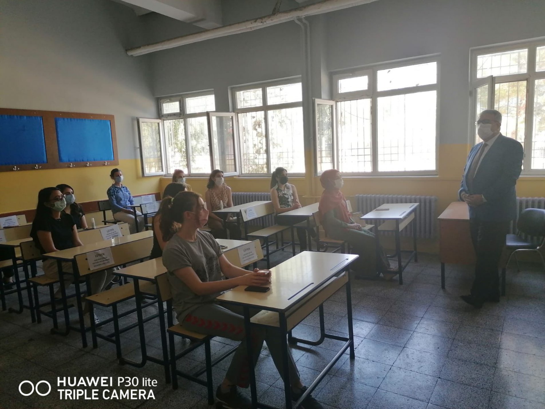 İlk Ders Zilimiz Çaldı