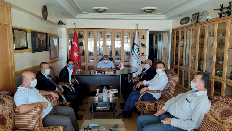 Merkez Partisi ilçe Yönetimi'nden NRT’ye Ziyaret