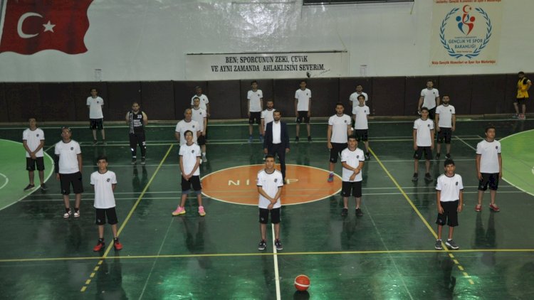 Nizip Gücü Basketbol Takımı  ilk antrenmanı yaptı