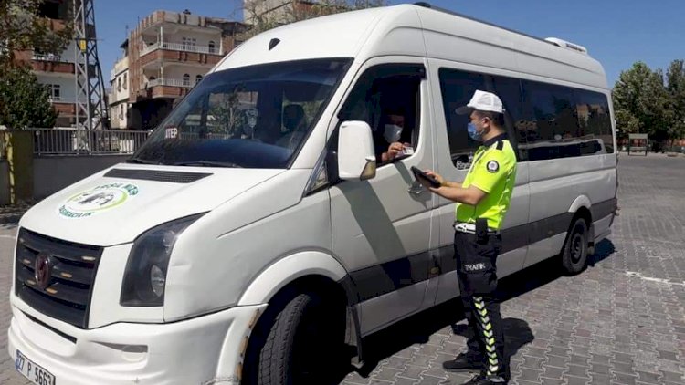 Nizip'te maske ve sosyal mesafe denetimi yapıldı
