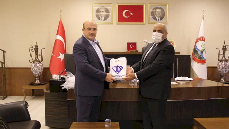 Müftü Çiftçi’den Belediye Başkanı Sarı’ya ziyaret