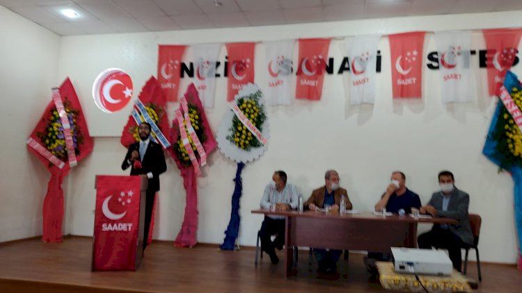 Saadet Partisi Nizip Teşkilatı 7. Olağan Kongresi Yapıldı Saadet Partisi Nizip Teşkilatı 7. Olağan Kongresi Yapıldı