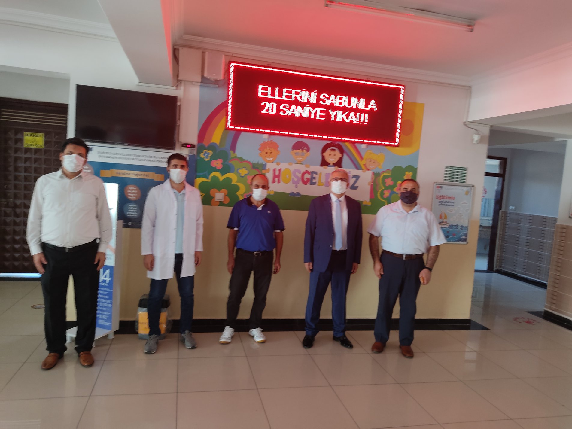 İlçe Milli Eğitim Müdürümüz Cengiz GÜNDEŞ'ten Salih Ekmekçi İlkokulu'na Ziyaret
