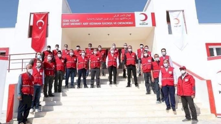 Türk Kızılayı Genel Başkanı Kınık Nizip'te Türk Kızılayı Genel Başkanı Kınık Nizip'te
