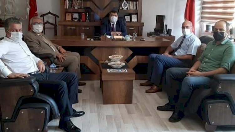 Kaymakam Şahin'den Ziyaret