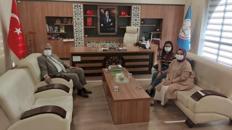 Öğretmenlerden Milli Eğitim Müdürü Gündeş'e Ziyaret*