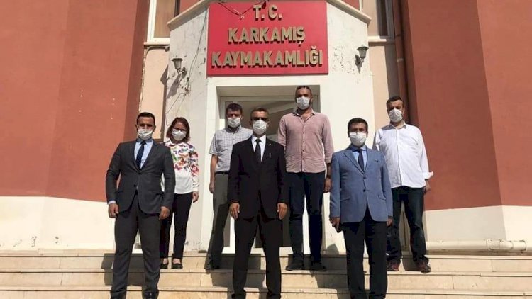 Karkamış Milli Eğitim Müdürü Kendirci'ye Ziyaret