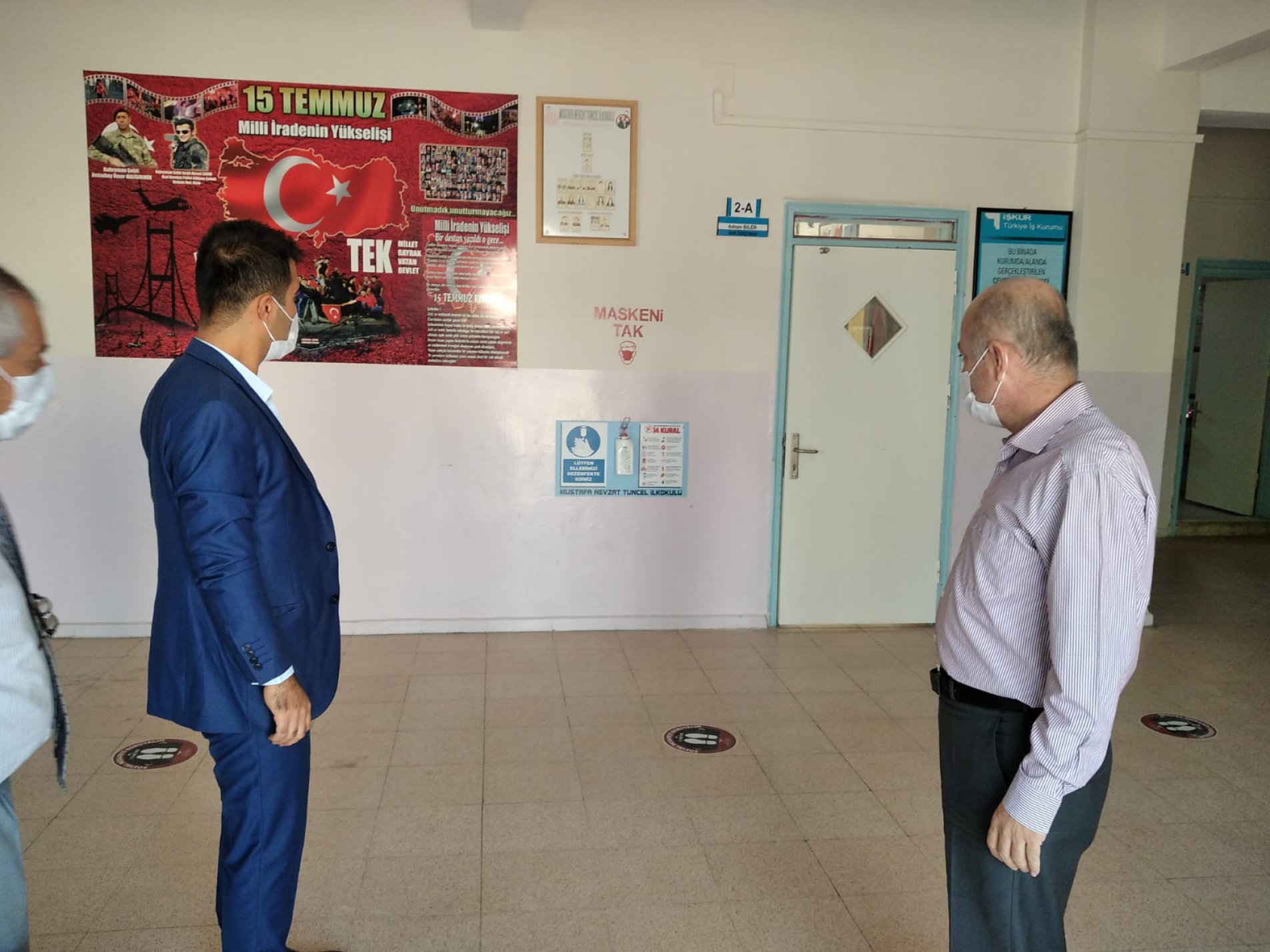 İlçe Milli Eğitim Şube Müdürlerimiz Mustafa Ataşalan ve Mustafa Ağır'dan Maruf Marufo