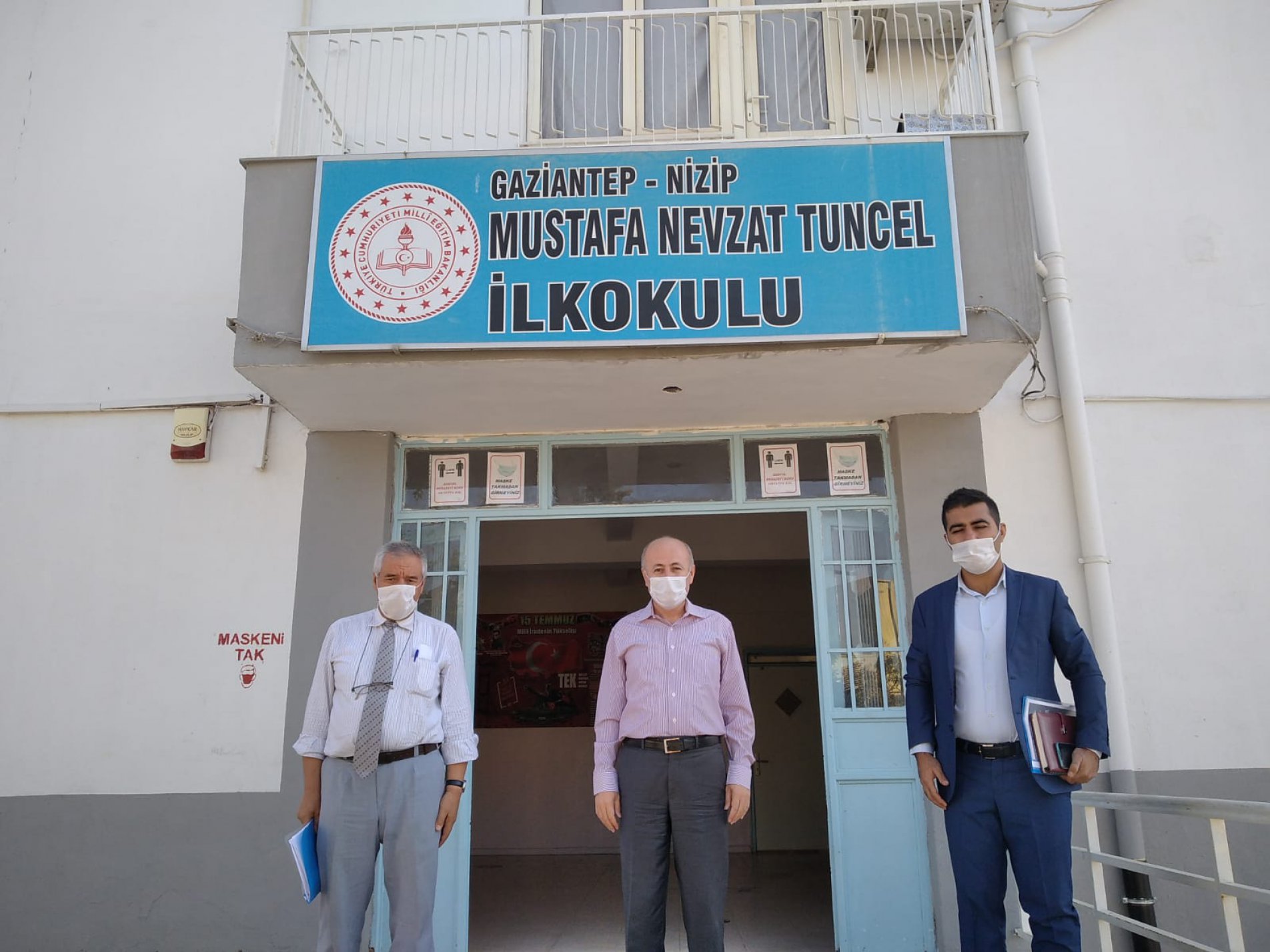 İlçe Milli Eğitim Şube Müdürlerimiz Mustafa Ataşalan ve Mustafa Ağır'dan Maruf Marufo