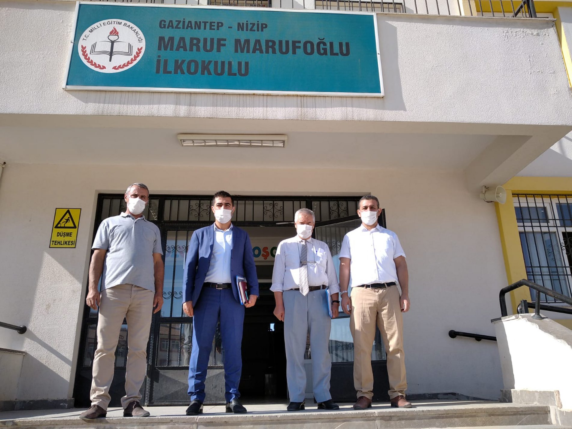 İlçe Milli Eğitim Şube Müdürlerimiz Mustafa Ataşalan ve Mustafa Ağır'dan Maruf Marufo